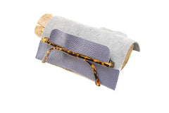 Etui à lunettes bleu
