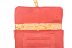 Red tobacco pouch
