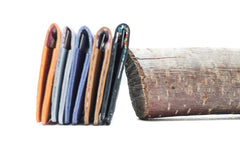 Porte cartes en cuir