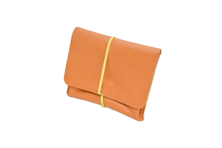 Grand porte monnaie orange