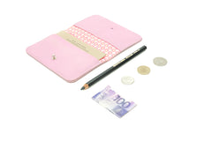 Portefeuille rose pour femme