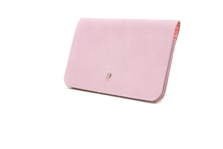 Portefeuille rose pour femme