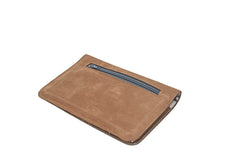 portefeuille cuir marron