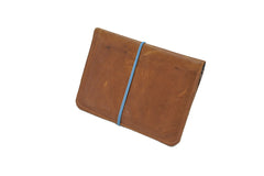 Portefeuille cuir camel