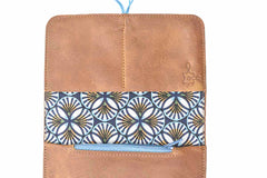 Portefeuille cuir camel