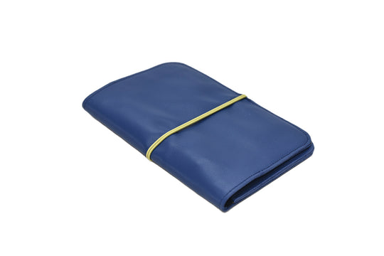 Portefeuille monnaie bleu