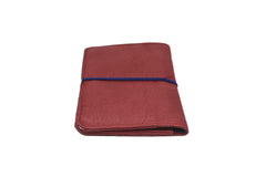 Red leather wallet