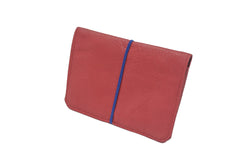 Red leather wallet