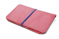 Portefeuille en Cuir rouge