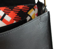 Grand Sac à main cuir noir