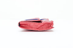red leather tobacco pouch