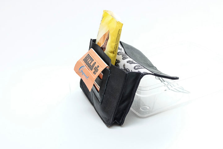 tobacco pouch leather recycled