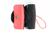 Big money purse wallet leather black