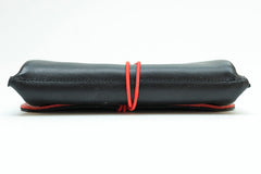 Big money purse wallet leather black