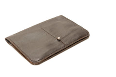 Portefeuille homme marron en cuir