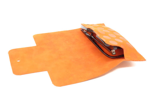 Protection lunettes en cuir original