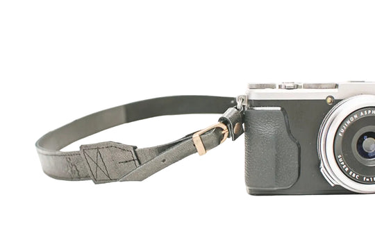 Sangle appareil photo cuir marron