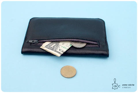 Idée cadeau noël - Portefeuille cuir 
