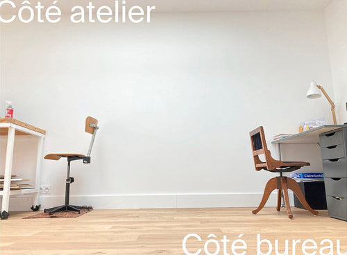 Mon atelier de maroquinerie, esprit vintage