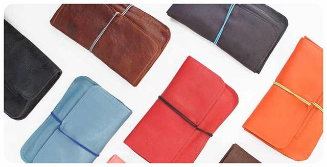 pouch leather color
