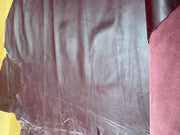 Large blue leather purse