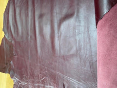 Large blue leather purse