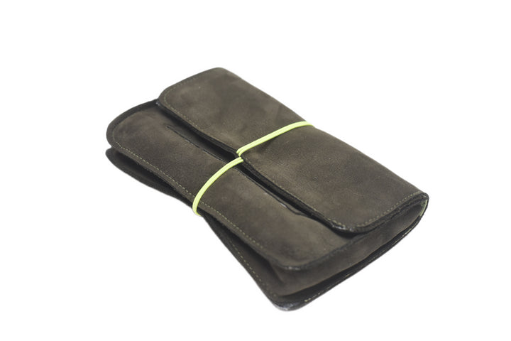 Blague à tabac kaki