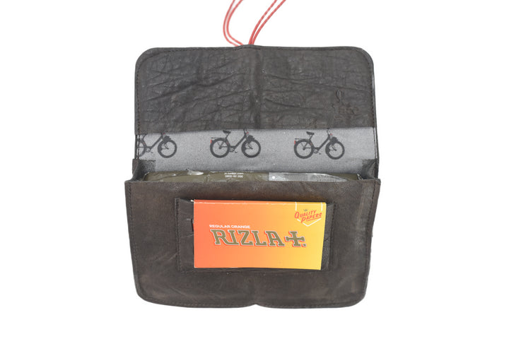 Blague à tabac cuir recyclé