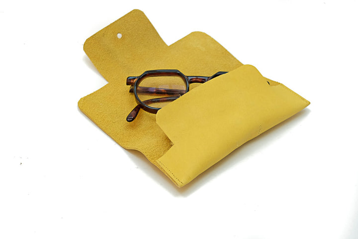 glasses leather case style