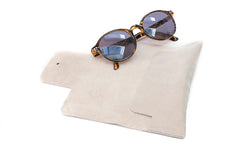 Etui lunettes nacré