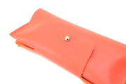 Etui lunettes orange