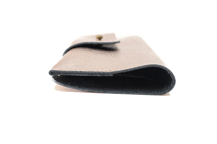 Bright leather glass case