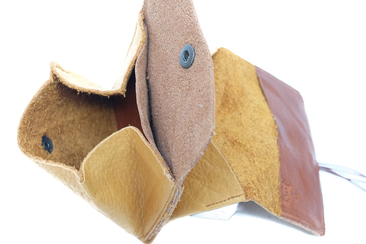 Grand porte-monnaie jaune