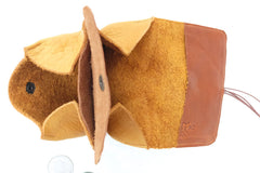 Grand porte-monnaie jaune