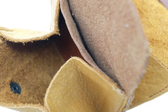 Grand porte-monnaie jaune