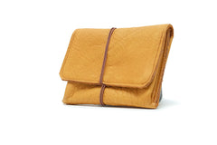 Grand porte-monnaie jaune