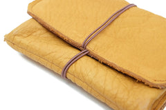 Grand porte-monnaie jaune