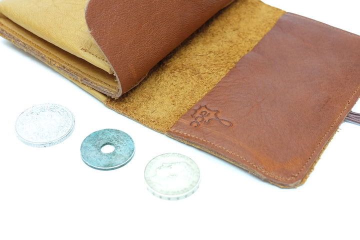 Grand porte-monnaie jaune