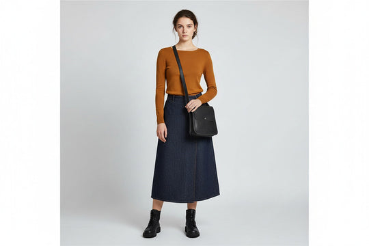 Grand Sac à main cuir noir bandoulière avec poches