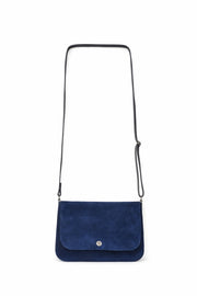Sac à main en cuir bleu 