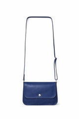 Sac à main en cuir bleu