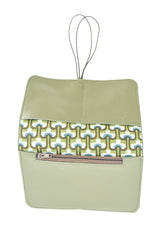 Pamilacan thin wallet – Leather green anti-swelling