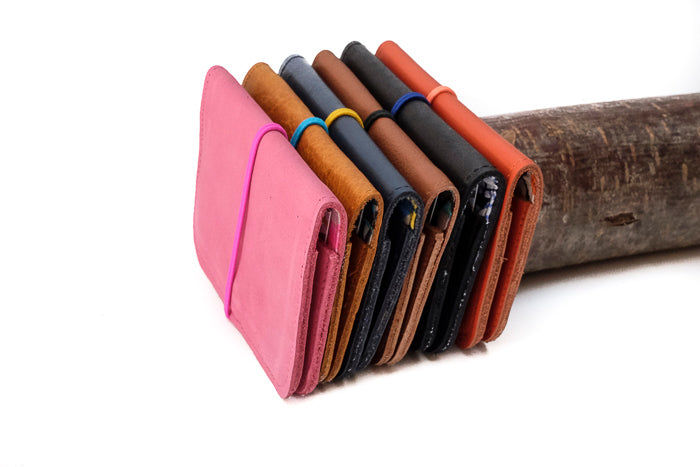 Credit card leather wallet