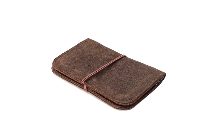 Handmade leather cardholder