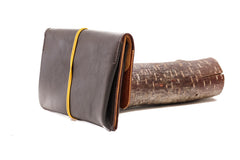 porte monnaie marron