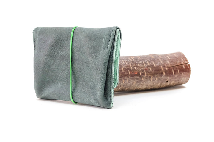 Grand porte monnaie vert