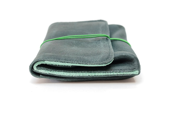 Grand porte monnaie vert