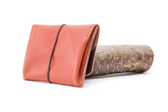 Porte monnaie brique