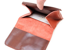 Porte monnaie brique