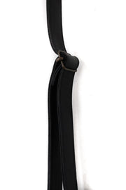 Small Leather Handbag black